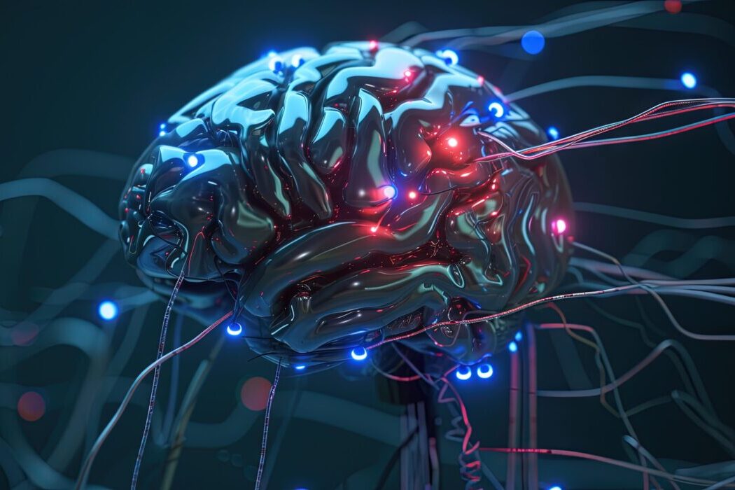 ai-generated brain wires